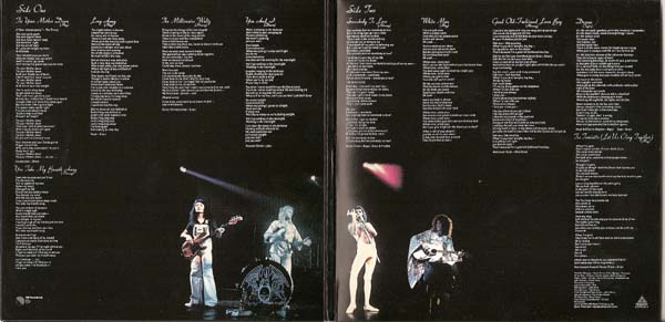 Inner Gatefold, Queen - A Day At The Races